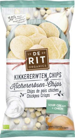De Rit Kichererbsen-Chips Sour Cream 75g