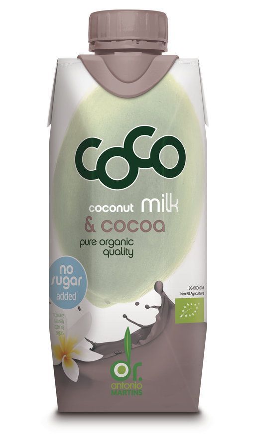Dr. Antonio Martins Coco Milk for Drinking & Cocoa 12 x 330ml