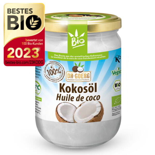 Dr. Goerg Premium Bio-Kokosöl 6 x 500ml