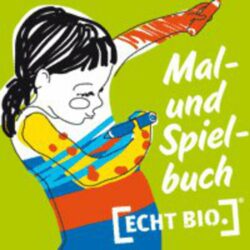 [ECHT BIO.] ECHT BIO-Malbüchlein (16 Seiten) 20 Stück