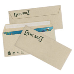 [ECHT BIO.] Briefumschlag für Geschenkgutschein 25 Stück