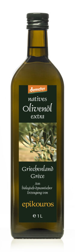 EPIKOUROS Demeter Olivenöl extra nativ von Kalamata/Griechenland 6 x 1l