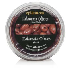 EPIKOUROS Kalamata-Oliven entsteint aus Griechenland 6 x 115g