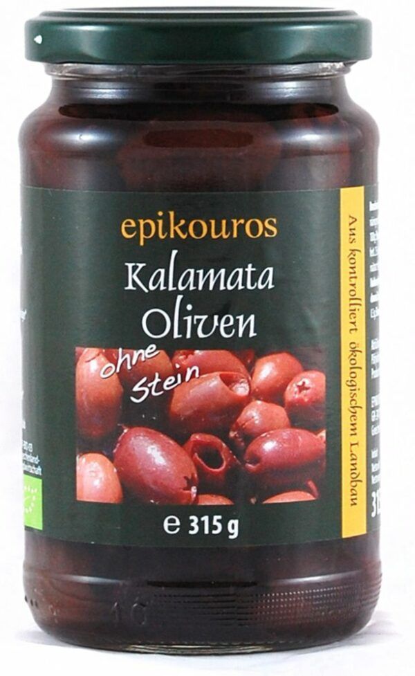EPIKOUROS Kalamata-Oliven entsteint aus Griechenland 170g