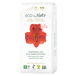 Eco by Naty Slipeinlagen Large 28 Stück, Kompostierbare Materialien, Organic Cotton, Vegan 28stück