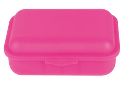 Emil - die Flasche Brotbox mit Trennsteg unifarben Pink 4 x 800ml