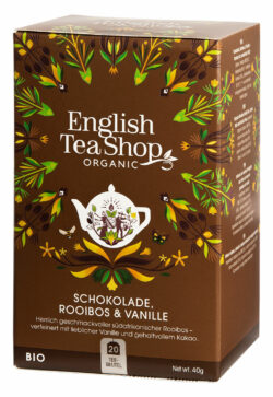 English Tea Shop - Kakao, Rooibos & Vanille, BIO, 20 Teebeutel 6 x 40g