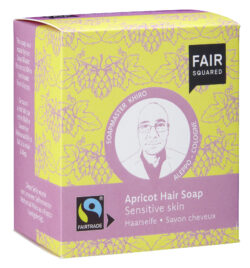 FAIR SQUARED Hair Soap Apricot - Sensitive Skin 160g