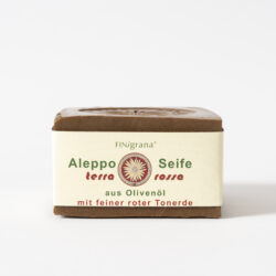 FINigrana® Naturkosmetik FINigrana Aleppo Peelingseife, Olive mit 30% Terra Rossa - rote Tonerde 20 x 200g