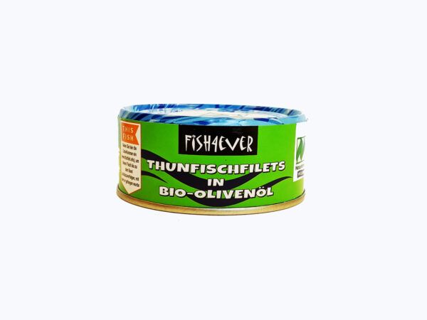 Fish4Ever Thunfischfilets in Bio-Olivenöl 15 x 160g