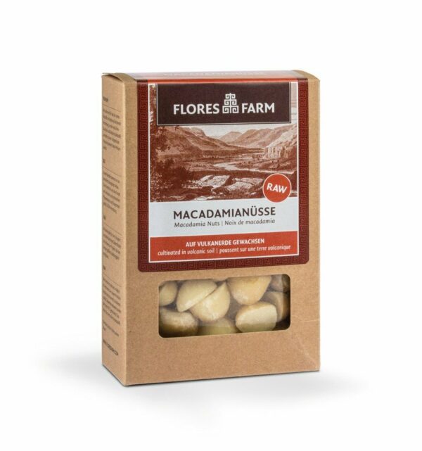 Flores Farm Premium Bio Macadamia 6 x 75g