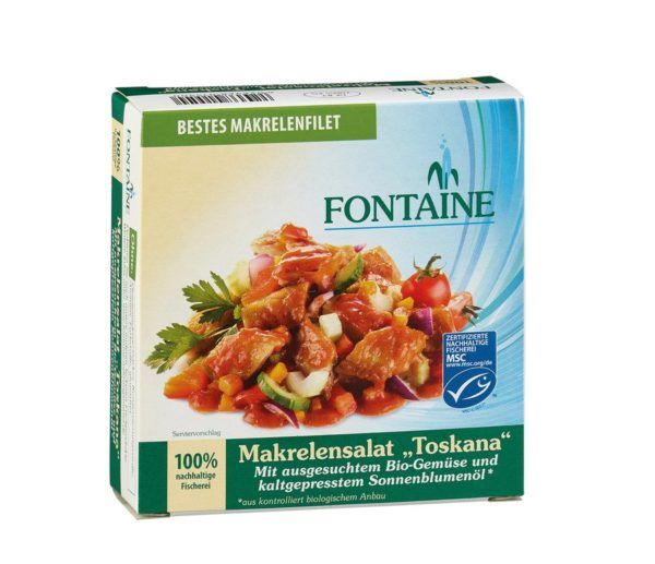 Fontaine Makrelensalat Toskana 8 x 200g