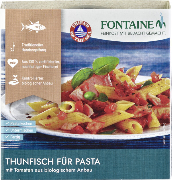 Fontaine Thunfisch für Pasta Tomate 8 x 200g