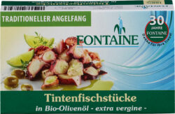 Fontaine Tintenfischstücke in Bio-Olivenöl 10 x 120g