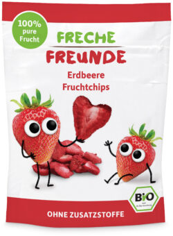 Freche Freunde "Erdbeere Fruchtchips“ BIO 12 x 12g