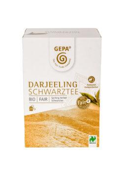 GEPA - The Fair Trade Company Bio Schwarztee Darjeeling Teebeutel 40g