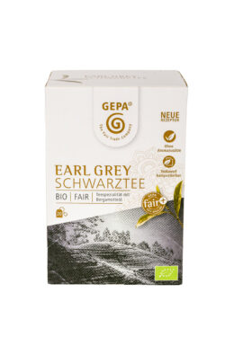 GEPA - The Fair Trade Company Bio Schwarztee Earl Grey Teebeutel 5 x 34g