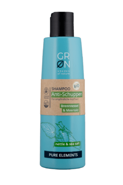 GRN [GRÜN] Shampoo Anti-Schuppen Meersalz & Bio-Brennnessel - Pure Elements 250ml