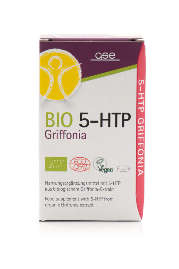 GSE  5-HTP Griffonia (Bio), 60 Tabl. à 600mg 36g