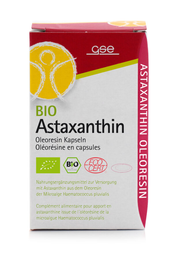 GSE  Astaxanthin Oleoresin (Bio), 60 Kapseln à 780 mg 46,8g