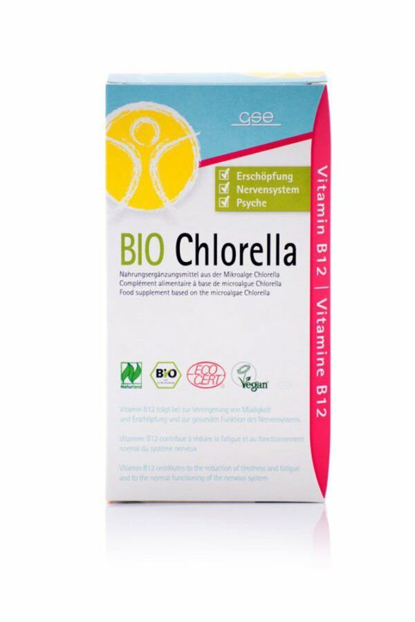 GSE  BIO Chlorella, 550 Tabletten à 500 mg 275g