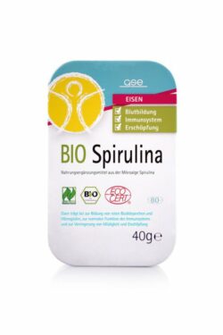 GSE  BIO Spirulina, 80 Tabletten à 500 mg 40g