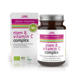 GSE  Eisen & Vitamin C Complex (Bio), 60 Tabl. à 500 mg 30g