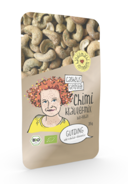 GUTDING Chimi - geröstete Bio-Cashews Kräutermix im PP-Tütchen 10 x 35g