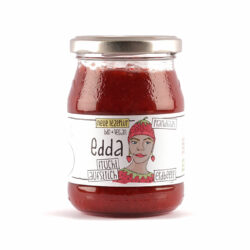 GUTDING Edda - Bio-Fruchtaufstrich Erdbeer (Fruchtgehalt 70%) mit mit Rübenzucker aus D im Pfandglas 6 x 275g