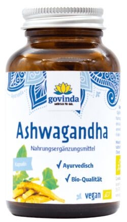 Govinda Bio Ashwagandha-Kapseln 45g