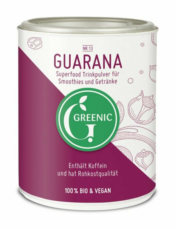 Greenic Guarana Superfood Trinkpulver 130g