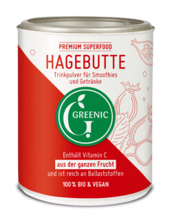 Greenic Hagebutte Superfood Trinkpulver 130g