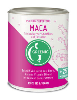 Greenic Maca Superfood Trinkpulver 4 x 150g