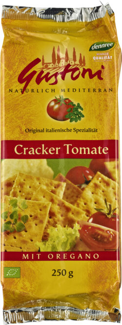 Gustoni Cracker Tomate mit Oregano 12 x 250g