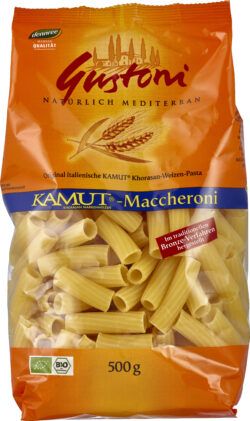 Gustoni KAMUT®-Maccheroni, Original italienische KAMUT®-Pasta 500g