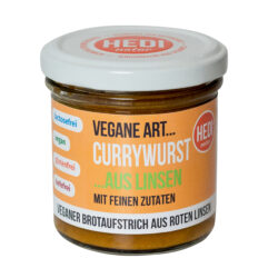 HEDI Vegane Art... Currywurst mit feinen Zutaten 140g