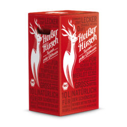 HEISSER HIRSCH - Tierisch guter Glühwein (10 l, rot) Bag in Box