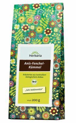 HERBARIA Anis-Fenchel-Kümmel-Tee bio 6 x 200g