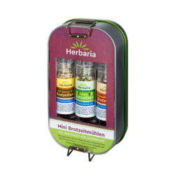 HERBARIA Lunchbox mit 3 Mini-Brotzeitmühlen bio 1 Stück