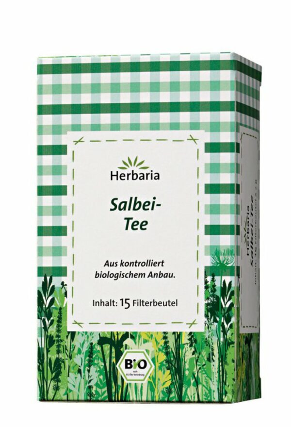 HERBARIA Salbei-Tee bio 15 Filterbeutel 6 x 30g