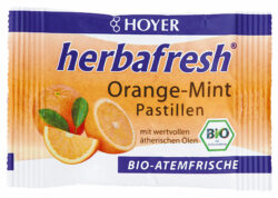 HOYER Orange Mint Pastillen 12 x 17g