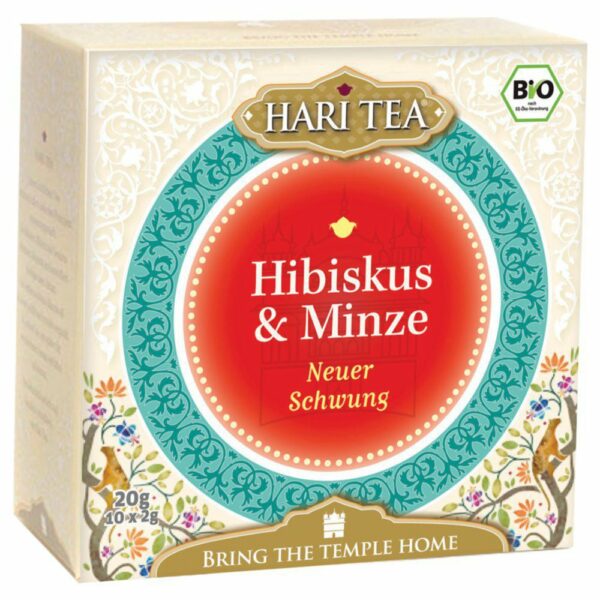 Hari Tea Hibiskus & Minze - Neuer Schwung 6 x 20g