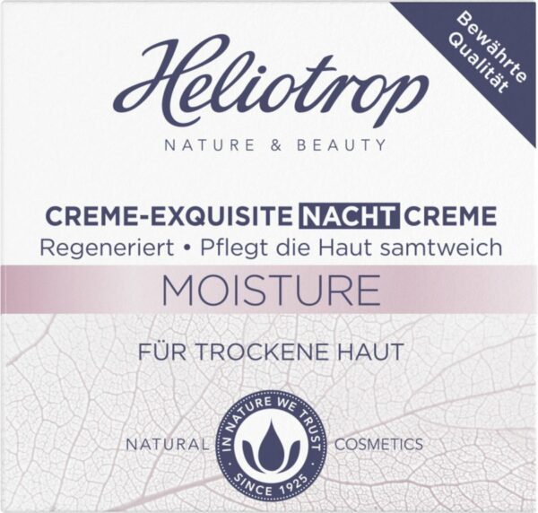 Heliotrop Moisture Creme-Exquisite regenerierende Nachtcreme 50ml