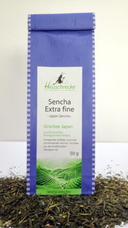 Heuschrecke Japan Sen-Cha, extra fine, Grüntee kbA 5 x 50g