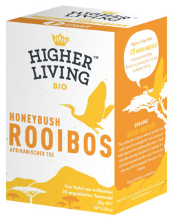 Higher Living Kräutertee Rooibos Honeybush 4 x 28g