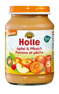 Holle Apfel & Pfirsich 6 x 190g