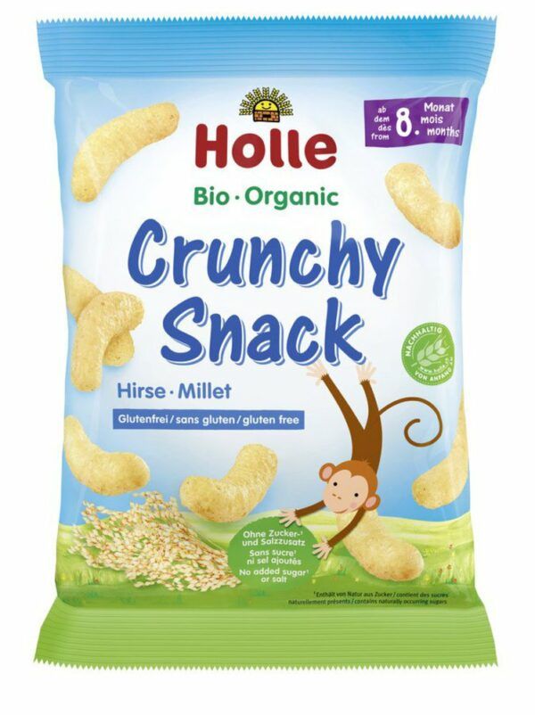 Holle  Bio-Crunchy Snack Hirse 25g