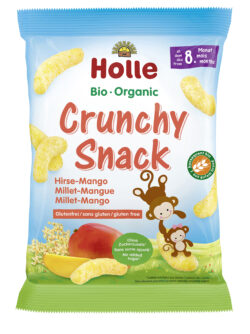 Holle  Bio-Crunchy Snack Hirse-Mango 8 x 25g