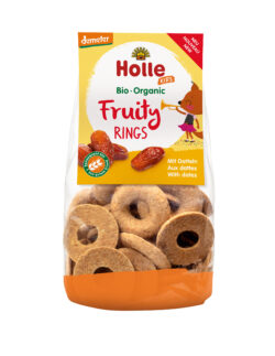Holle Bio-Fruity Rings mit Datteln 6 x 125g
