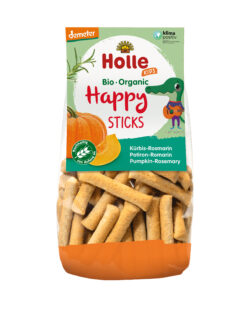 Holle Bio-Happy Sticks Kürbis-Rosmarin 6 x 100g